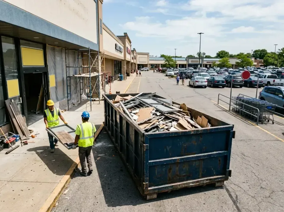 retail-store-renovation-debris-003 — frequently asked questions, Roll-off Dumpster Rentals in Umatilla, OR